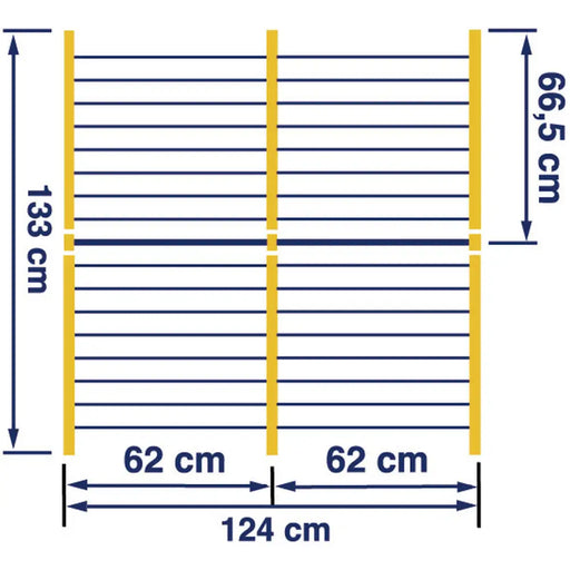 Простор Leifheit Bathtub Dryer Pegasus V 133 x 66,5 cm Син
