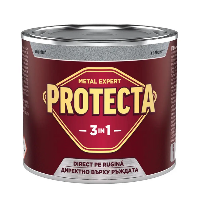 PROTECTA 3В1 0.5 L СРЕБРО ТЪМНО