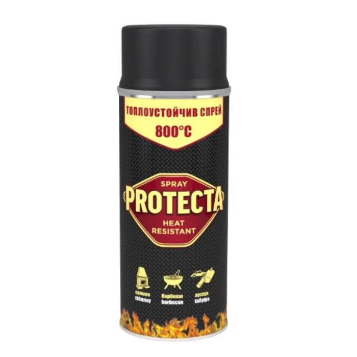 PROTECTA ТОПЛОУСТОЙЧИВ СПРЕЙ ЧЕРЕН 400мл