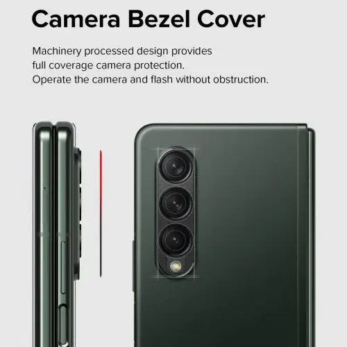 Протекор за камера Ringke Samsung Galaxy Z Fold3 черен