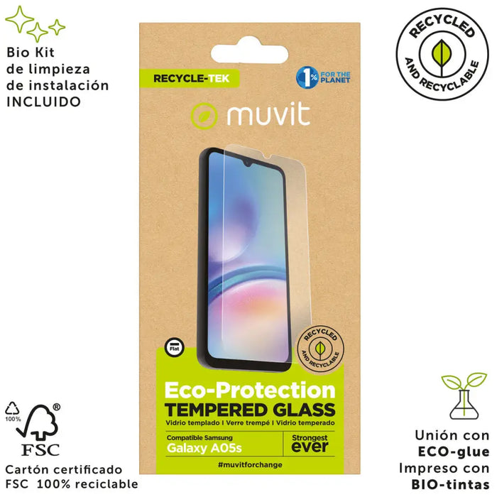 Протектор за екран на мобилен телефон Muvit for Change