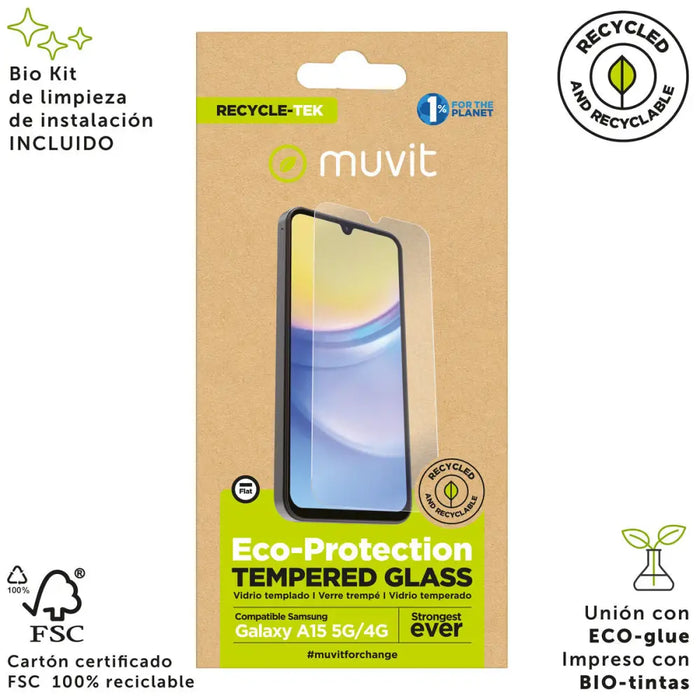 Протектор за екран на мобилен телефон Muvit for Change