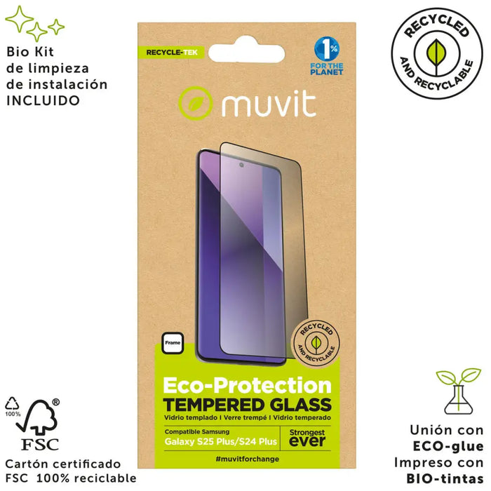 Протектор за екран на мобилен телефон Muvit for Change