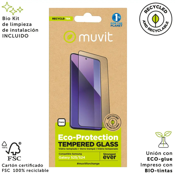 Протектор за екран на мобилен телефон Muvit for Change