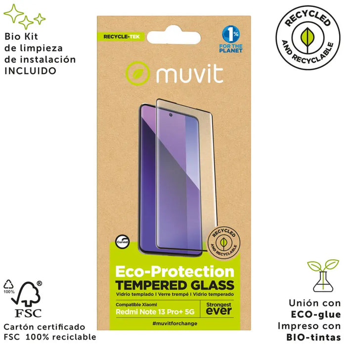 Протектор за екран на мобилен телефон Muvit for Change