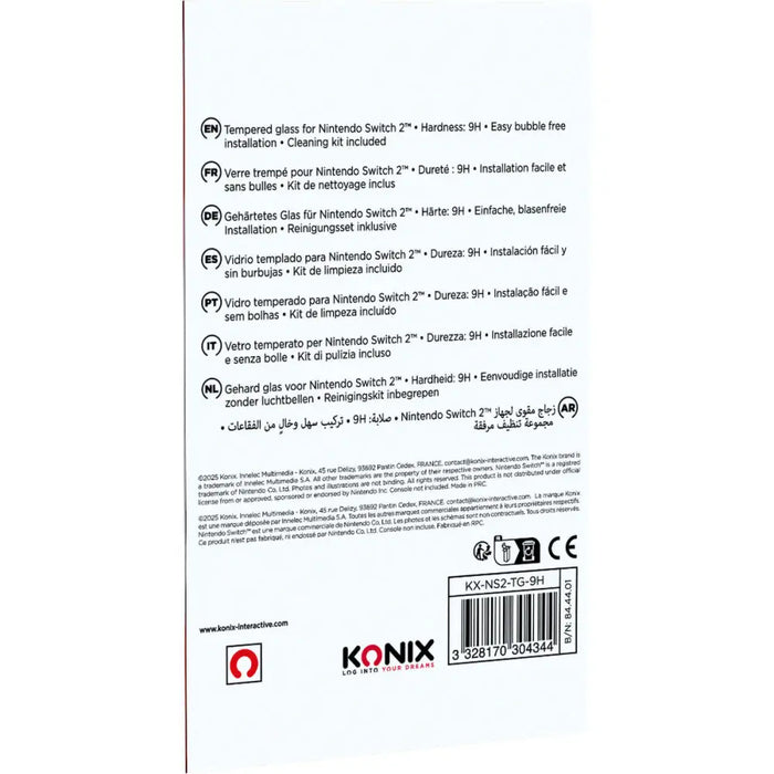 Протектор за екран за Nintendo Switch 2 KONIX