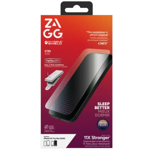 Протектор за екран ZAGG Invisibleshield Glass XTR5 Graphene