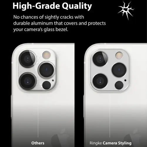 Протектор за камера Ringke iPhone 12 Pro сребрист