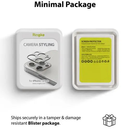 Протектор за камера Ringke iPhone 12 Pro сребрист