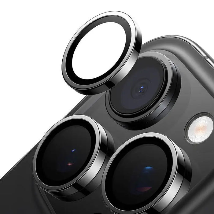 Протектор за камера Torras за iPhone 16 Pro Max черен