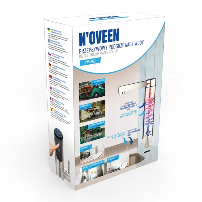 Проточен бойлер N’OVEEN IWH960 INOX