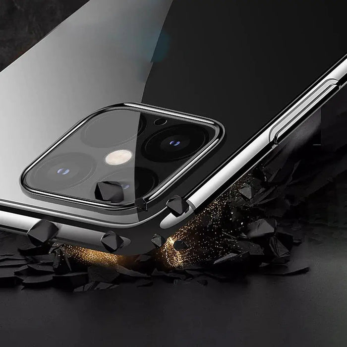 Прозрачен кейс HQWear за Samsung Galaxy A22 5G Син