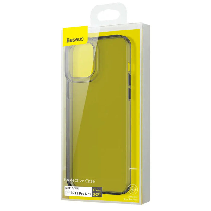 Прозрачен гел кейс Baseus Simple Series Case за iPhone 13