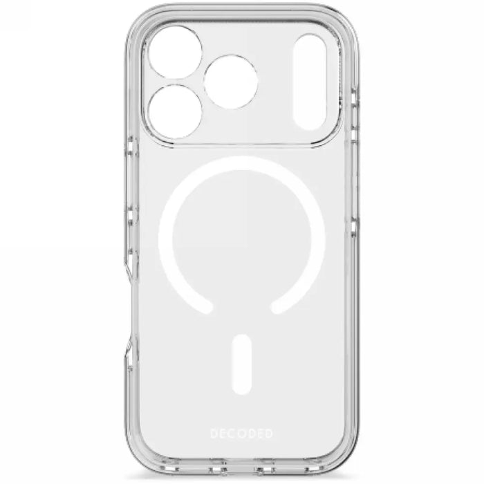 Прозрачен калъф Decoded DropTec с заден капак MagSafe
