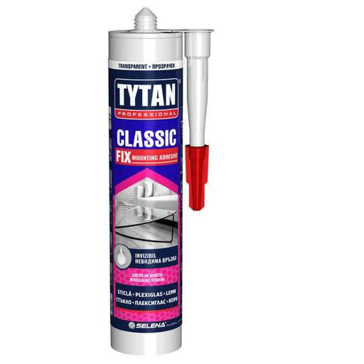 ПРОЗРАЧНО МОНТАЖНО ЛЕПИЛО TYTAN PROFESSIONAL CLASSIC FIX