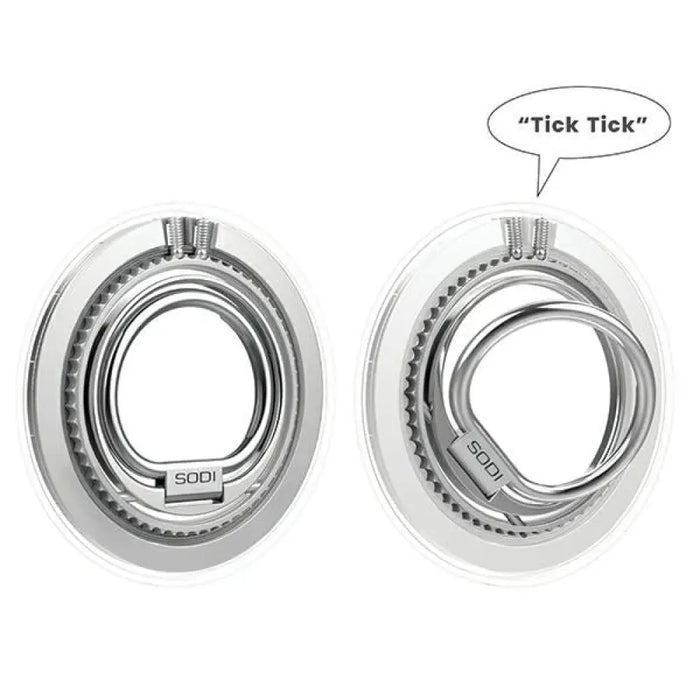 Пръстен SODI StandBM-350 двустранен магнит с MagSafe - бял