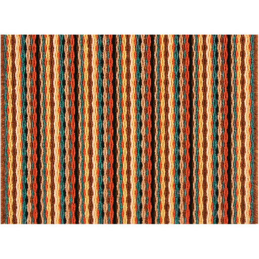 ПЪТЕЧКА С ГУМЕНА ОСНОВА NIKOTEX SIKINOS 80Х150 СМ. БЕЖОВА