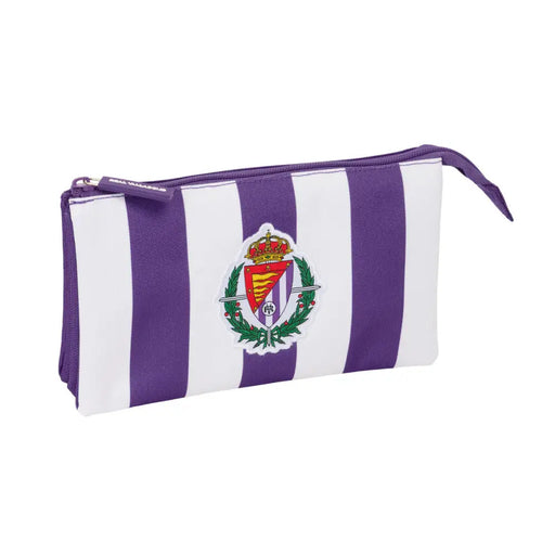 Пътническа Чанта Real Valladolid C.F. Бял Лилав 22 x 12 x 3