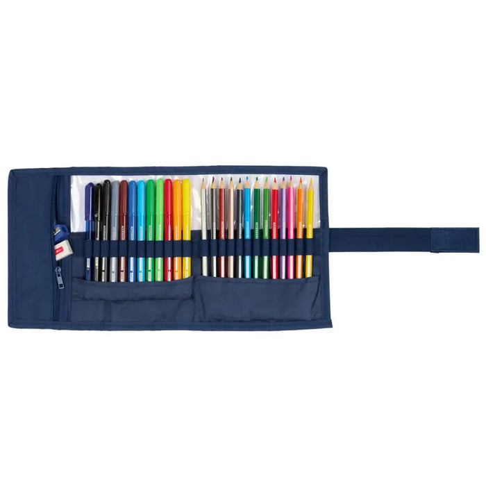 Пътническа Чанта Benetton Damero Морско син 7 x 20 x 7 cm