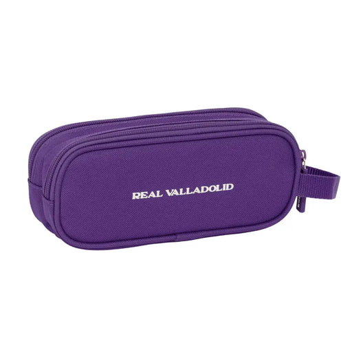 Пътническа Чанта Real Valladolid C.F. Бял Лилав 21 x 8 x 6