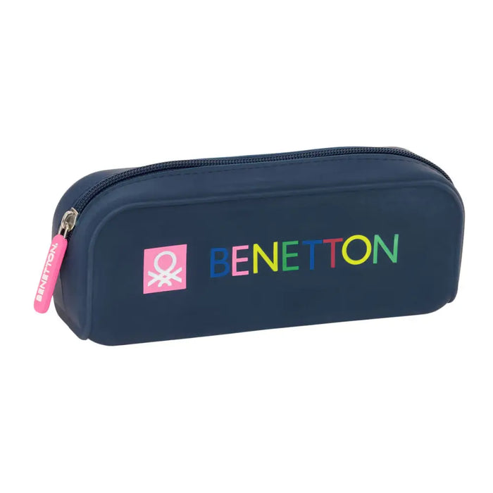 Пътническа Чанта Benetton Damero Морско син 18.5 x 7.5 x