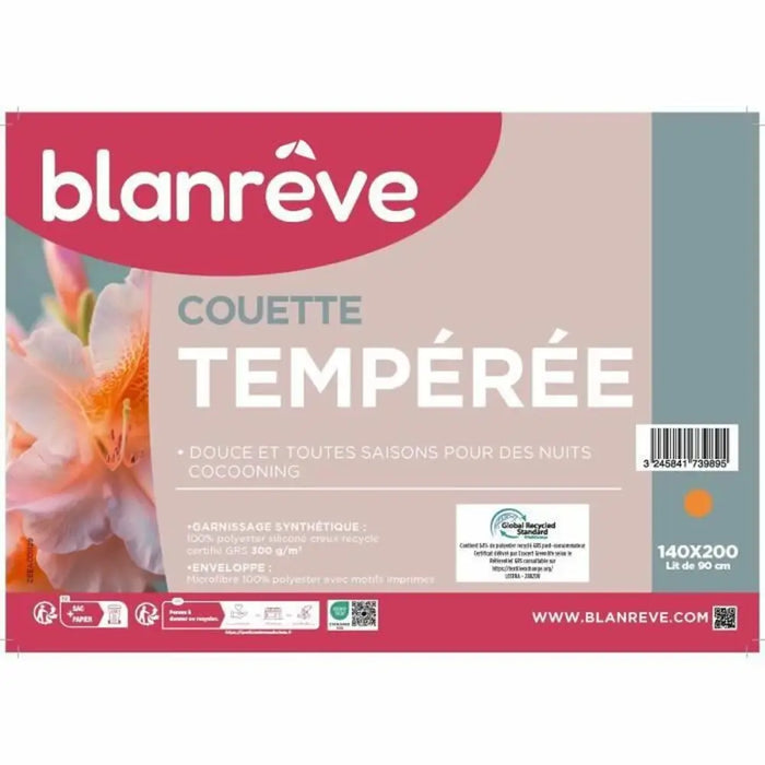 Пух Blanreve Бял 300 g/m² 140 x 200 cm