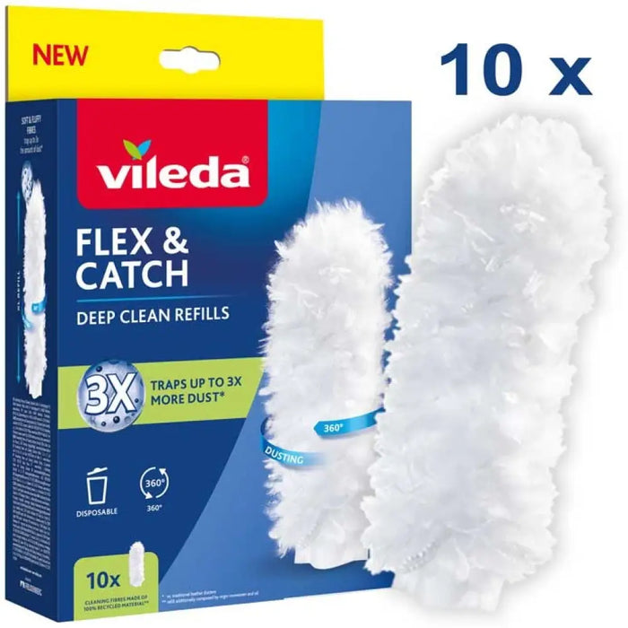 Пълнители за лопатки Vileda Flex&Catch 10 бр.