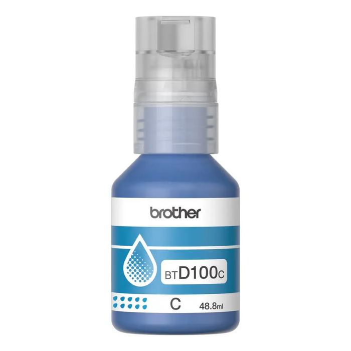 Пълнеж за мастило за принтер Brother BTD100C Оригинален