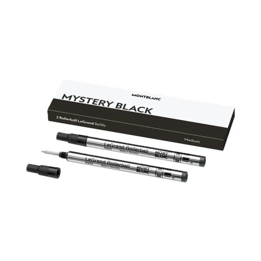 Пълнител за писалка Montblanc MISTERY BLACK Черен 2 броя (2