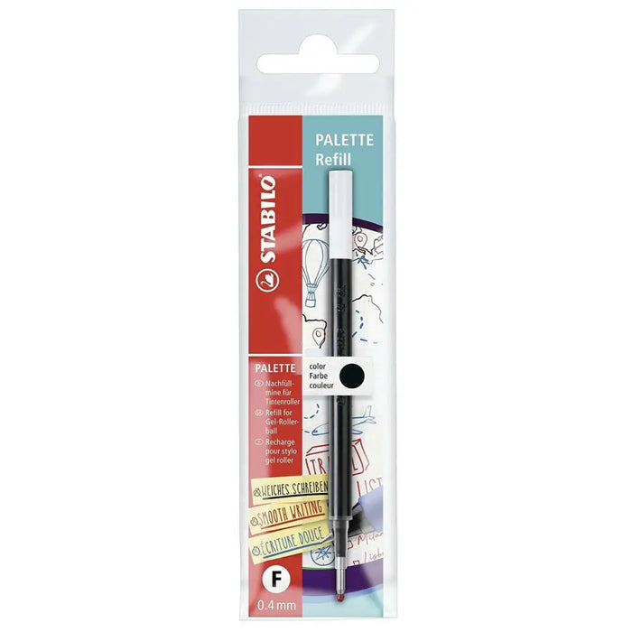 Пълнител за писалка Stabilo Palette Fine Черен 0,4 mm (10