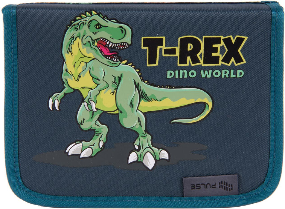Ученически несесер Pulse - Dino world, 1 цип