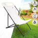 Полулегнал шезлонг Aktive Бял 53 x 87 x 78 cm (4 броя)