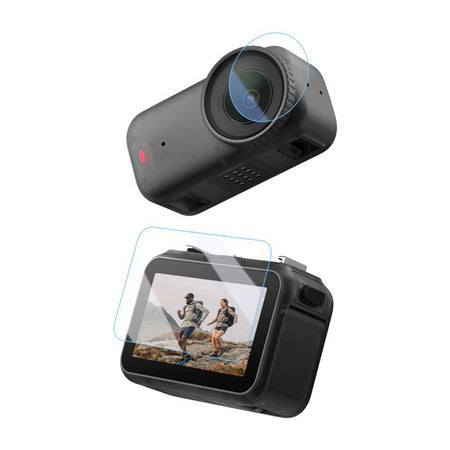 PULUZ Закалено защитно стъкло и фолио за обектив за DJI Osmo Nano
