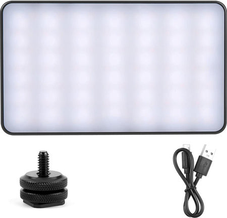 Джобна LED фотолампa PULUZ (черна)