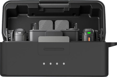 Силиконов калъф за зареждане PULUZ за DJI Mic 3 (черен)