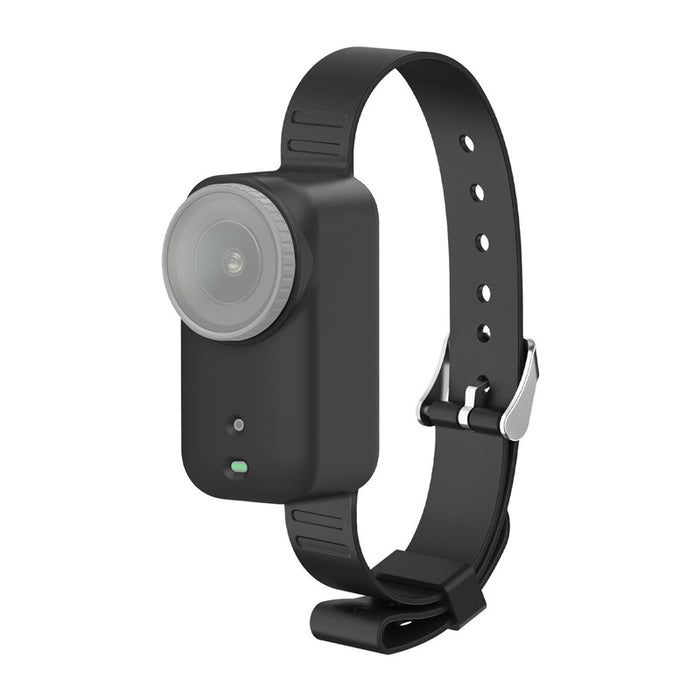 Силиконова лента / нашийник Puluz за DJI Osmo Nano (черен)