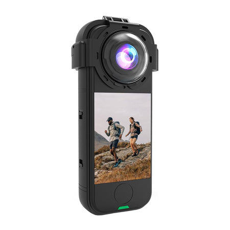 Защитен калъф за обектив Puluz със закалено стъкло за Insta360 X4 Air