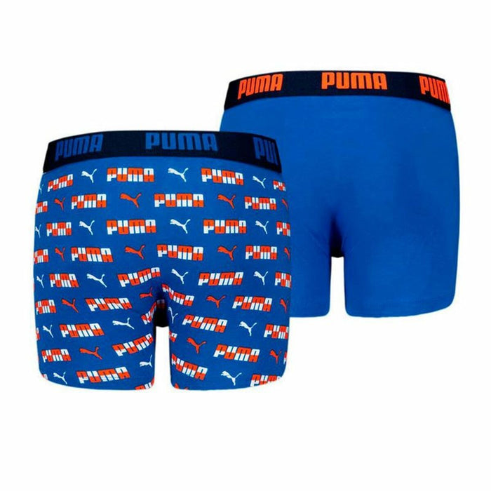 Пакет Слипове Puma Printed 2P Син 2 броя