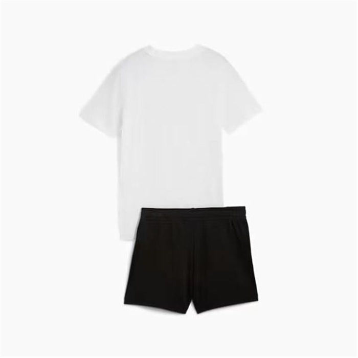Спортен Комплект за Деца Puma Essentials No.1 Logo An Бял