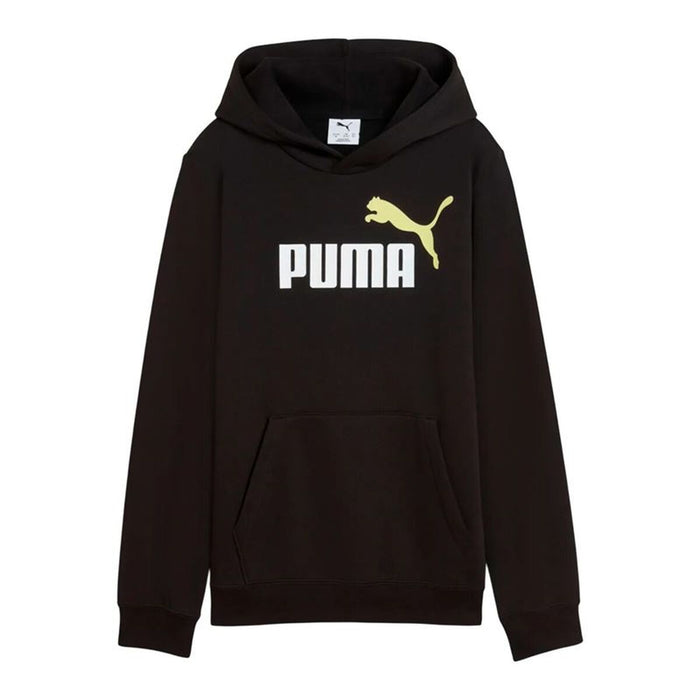 Детски суичър с качулка Puma Essentials 2 Color No. 1 Low Черен
