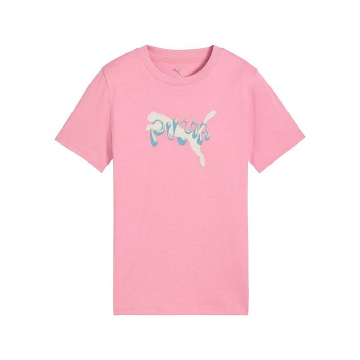 Детски Тениска с къс ръкав Puma Tweenerverse Graphic Розов