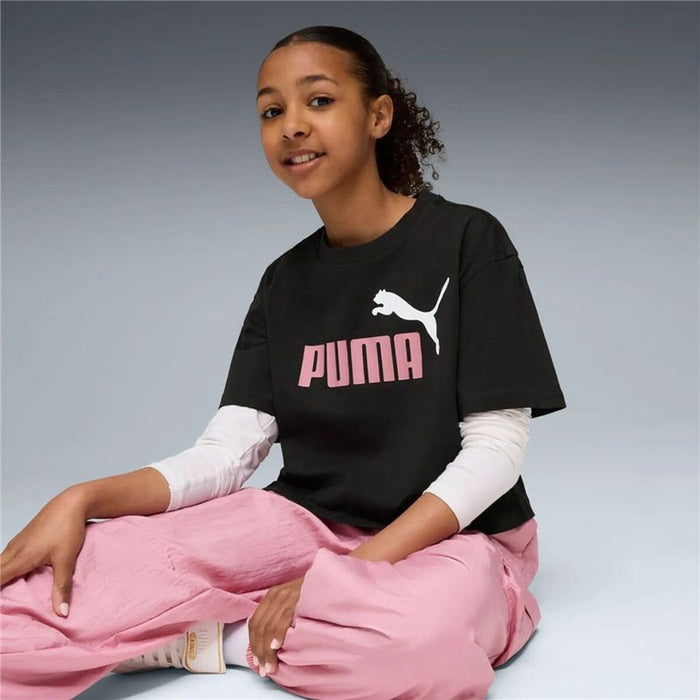 Детски Тениска с къс ръкав Puma Essentials 2 Color No. 1 Черен