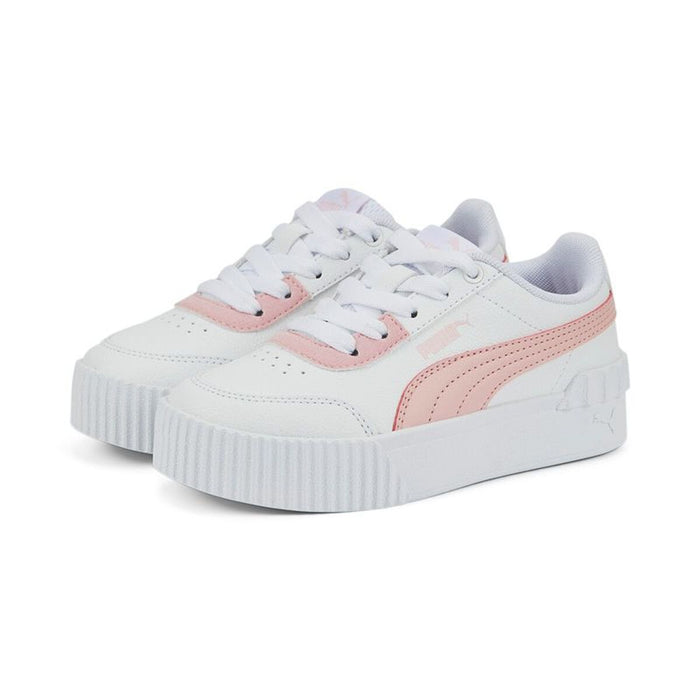 Спортни Маратонки за Деца Puma Carina Lift Бял
