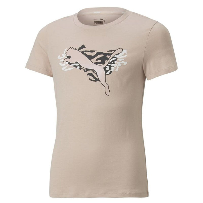 Детски Тениска с къс ръкав Puma Alpha Розов