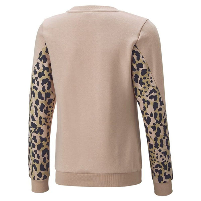Суитчър без Качулка за Момиче Puma Alpha Crew Neck Розов