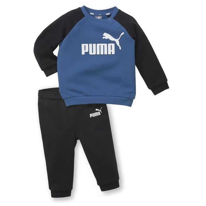 Спортен Комплект за Бебе Puma Minicats Essentials Raglan Черен