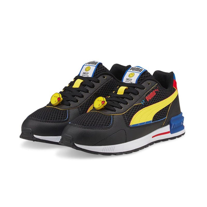 Спортни Маратонки за Деца Puma Graviton SMILEYWORLD Jr Черен