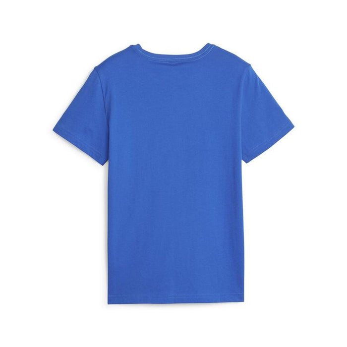 Детски Тениска с къс ръкав Puma Ess+ 2 Col Logo Син