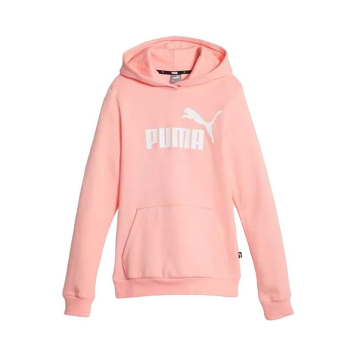 Суитчър с Качулка за Момиче Puma Ess Сьомга