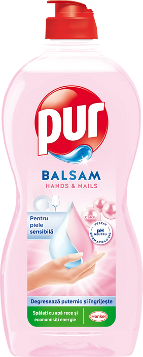 Препарат за съдове Hand&Nails Calcium, 450 ml